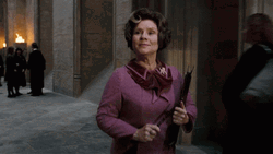 Dolores Umbridge Walking At Hall GIF