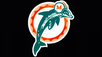Dolphin With Letter M On Head GIF