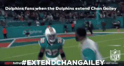 Dolphins Fans When Dolphins Extend Chan Gailey #ExtendedChanGailey