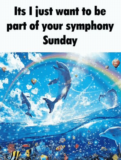 Dolphins It's I Just Want To Be Part Of Your Symphony GIF