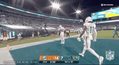 Dolphins Vs Jaguars Football Game GIF