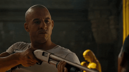 Dom Toretto Gun Pointed GIF
