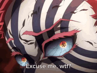 Doma Excuse Me Says Akaza GIF