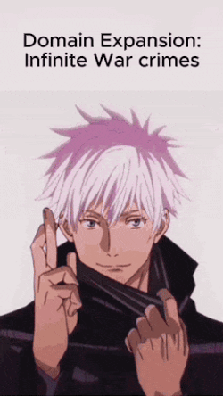 Domain Expansion War GIF