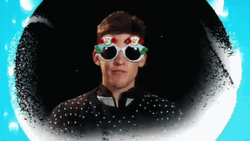 Dominic Thiem In Christmas GIF