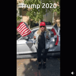 Dominican Girl For Trump  GIF