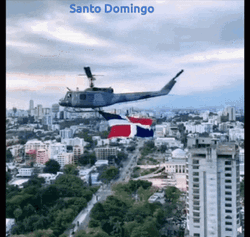 Dominican Helicopter GIF