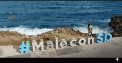 Dominican Republic Malecon Tourist Video GIF