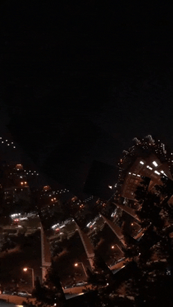 Domino Effect Sparklers GIF