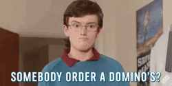 Dominos Pizza Funny Face Meme GIF