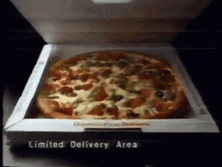 Dominos Pizza Mozzarella Commercial  GIF