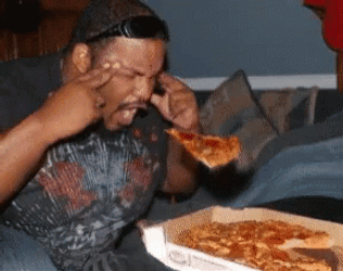 Dominos Pizza Telekinesis Levitating Powers  GIF