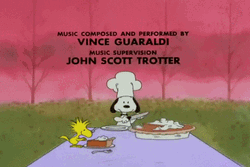 Don Lusk Peanuts Snoopy Thanksgiving GIF