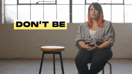 Don't Afraid To Get Help GIF