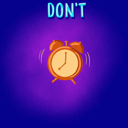 Don't Do Procrastination Register To Vote GIF