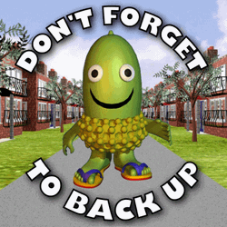 Don't Forget To Copy Back Up Files GIF