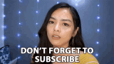 Don't Forget To Subscribe Influencer Invitation GIF