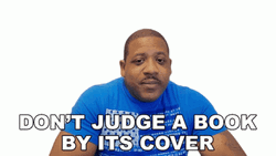 Don't Judge A Book GIF