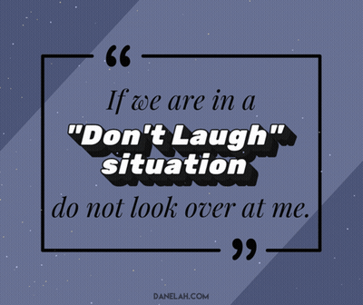 Don't Laugh Situation Don't Look At Me GIF
