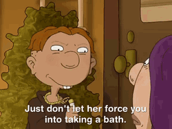 Don't Let Her Force You Bath Time GIF