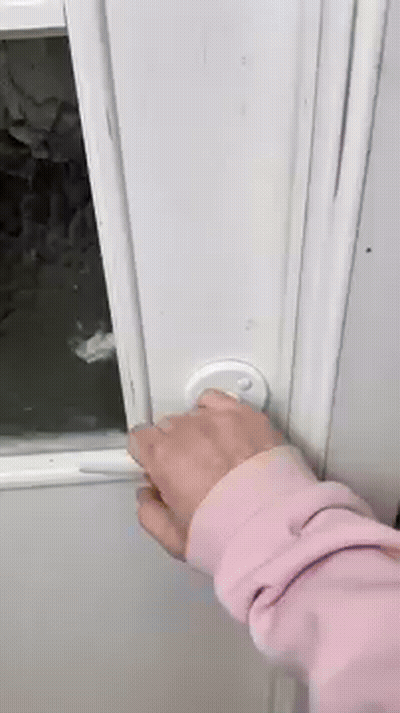 Don't Look Into Hypnotizing Doorbell GIF