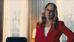 Don't Look Up President Orlean Nodding GIF