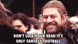 Don't Lose Your Head Fantasy Football GIF