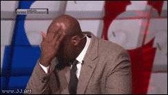 Don't Poke The Bear Funny Shaq Reaction  GIF