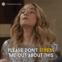 Don't Stress Me Alexis Rose GIF