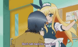 Don't Talk Back Anime Slap