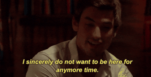 Don't Want To Be Here I'll Leave GIF
