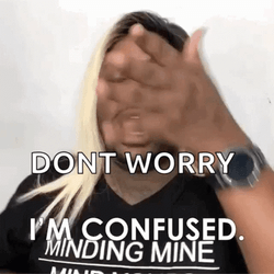 Don't Worry Im Confused GIF