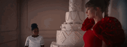 Don't You Forget About Me Big White Cake GIF
