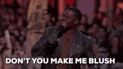Don't You Make Me Blush Kevin Hart GIF