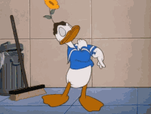 Donald Duck Bow Down