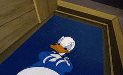 Donald Duck Disney Angry No Way