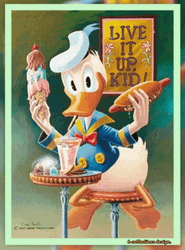 Donald Duck Disney Happy Birthday GIF