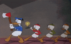 Donald Duck Disney Triplet Ducklings