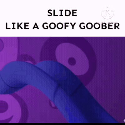 Donald Duck Slide Like A Goofy Goober GIF