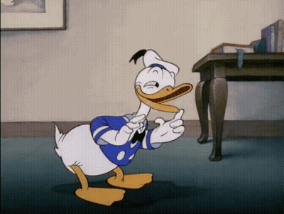 Donald Duck Thumbs Up Cartoon GIF