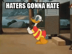 Donald Duck Waddle In Bathing Suit GIF