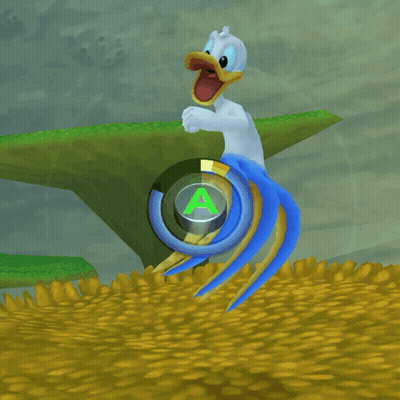 Donald Duck With Blue Octopus Body GIF