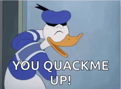 Donald Duck You Quackme Up