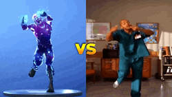 Donald Faison Dancing Fortnite Default Dance GIF