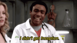 Donald Glover I Didn't Get Inception GIF