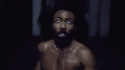 Donald Glover Running Away GIF