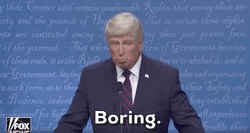 Donald Trump Boring Meme GIF