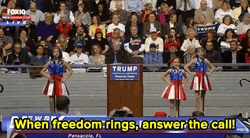 Donald Trump Dancing For Freedom GIF