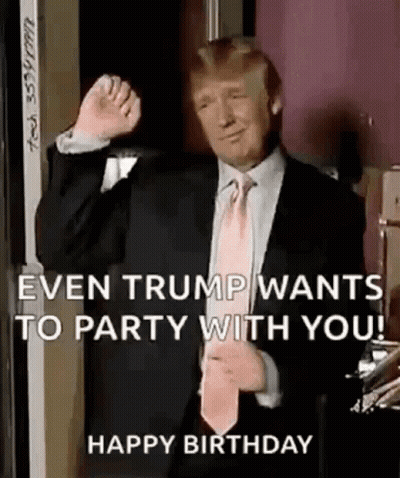 Donald Trump Dancing In Suit And Tie GIF