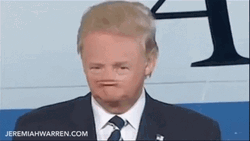 Donald Trump Face Warp GIF